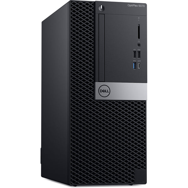 【Win11Pro】DELL Optiplex 5070【i7-8700】 Dell Optiplex 5070 Mini-Tower Desktop, Intel Eight Core 9th Gen i7